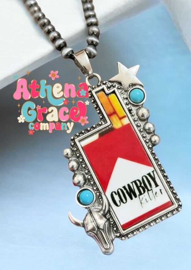 Cowboy Killer Cigarettes Necklace