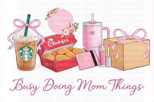 Mom Things Starbucks DTF