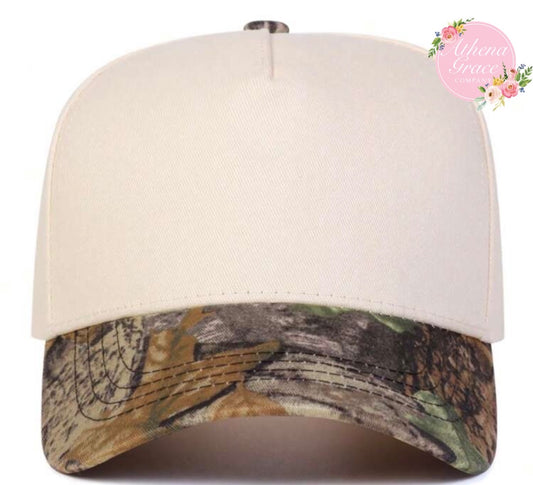 Camo Brim Hat