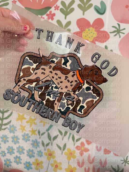 Thank god Southern Boy Dog DTF