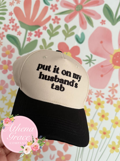 On My Husband Tab Hat