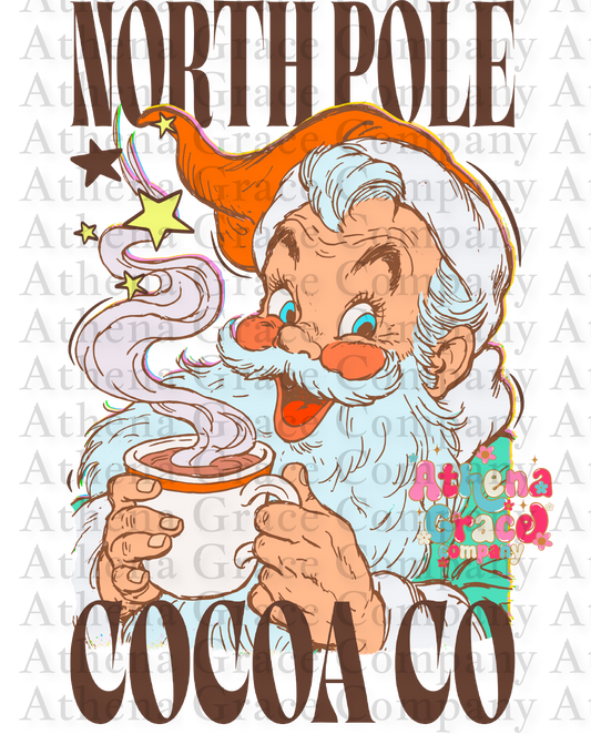 North Pole CoCoa DTF