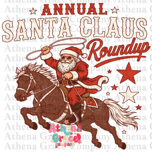 Santa Clause Round Up DTF