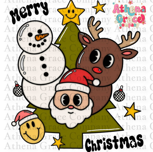Merry Christmas DTF