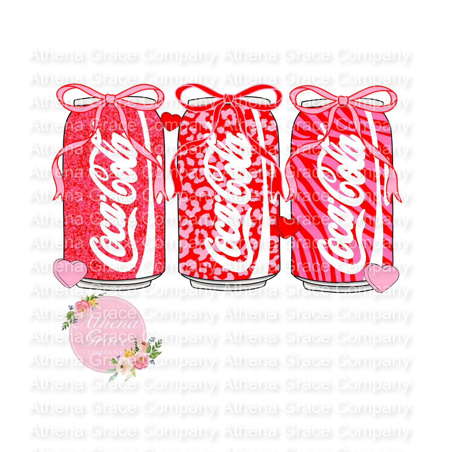 Valentine’s Day Cola DTF