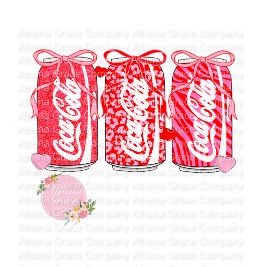 Valentine’s Day Cola DTF
