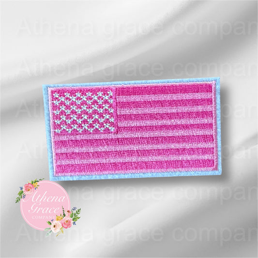 Pink American Flag