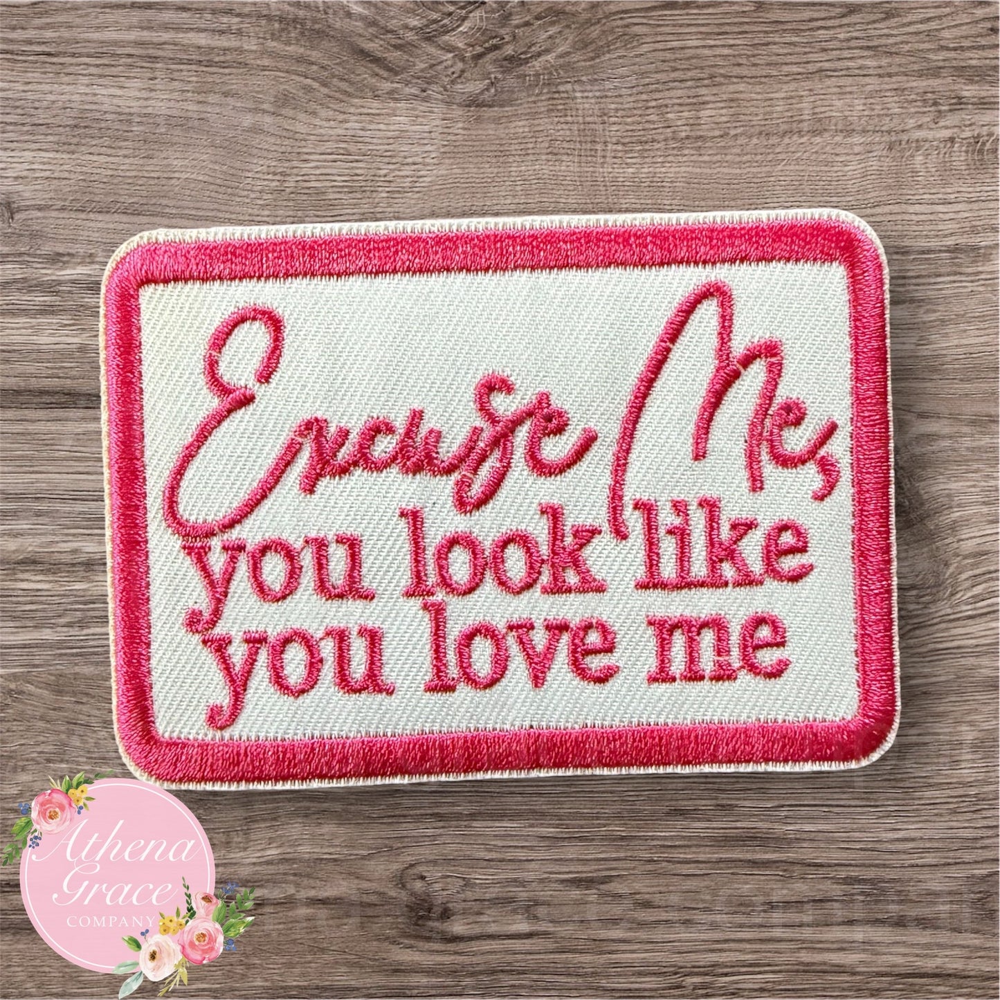 Excuse Me Large Patch