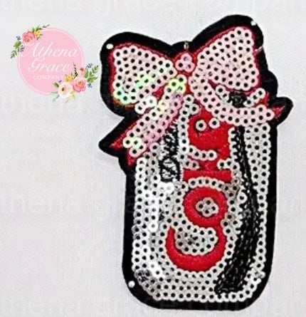 Medium Coke Sequin Patch