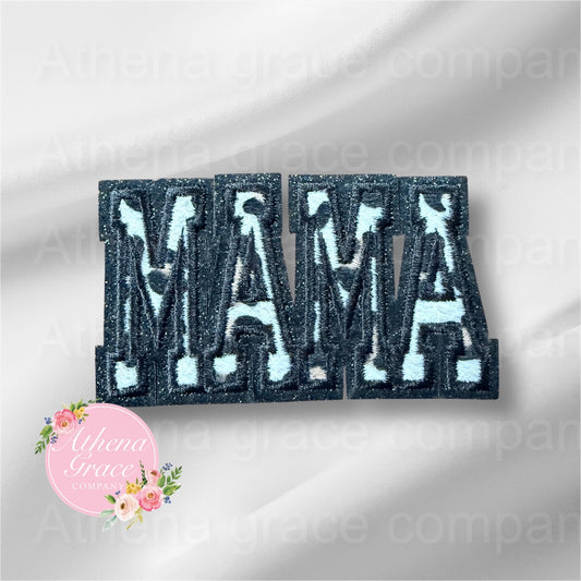 Mama Cowprint Medium Patch