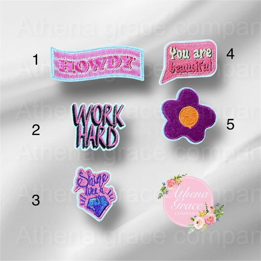 Purple/Pink Variety Medium Patches