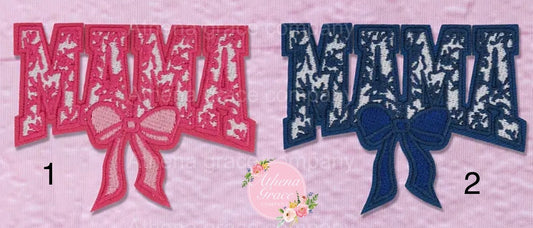 Medium Lace Mama Patch