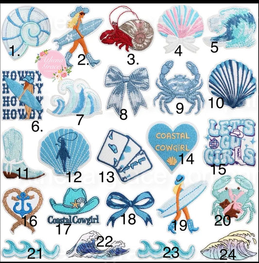 Blue Mini Patch